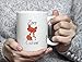 Funny Animal Coffee Mug by Crazy Cool Mugs | Zero Fox Given, 11 Ounce