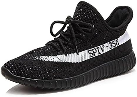 CEU Men Women Non Slip Breathable Sneakers Unisex Casual Fashion Sport Shoes Black White 39