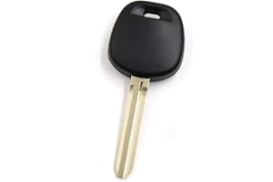 uxcell - a17022700ux0114 New Replacement Car Uncut Transponder Ignition Key with 67 Chipped Toy44d-pt for Toyota