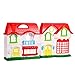 FairyStar Happy Family Toy House Sets with Furniture for Kids Birthday Gifts Pretend Play