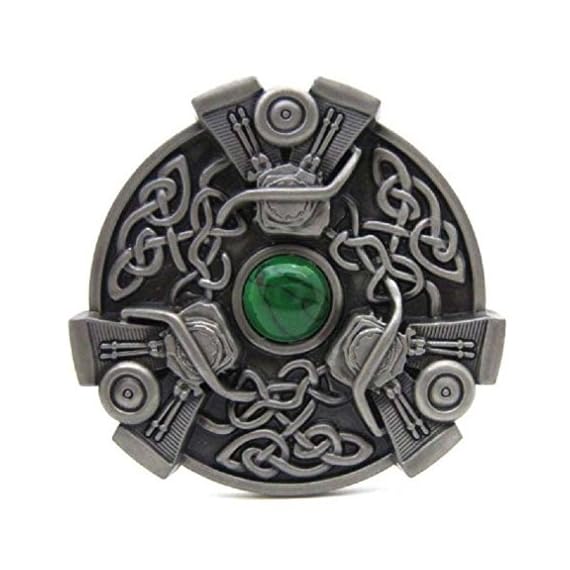 Trinity-Celtic-Irish-Knot-V-twin-Engines-Belt-Buckle-Mens-Vintage-Western