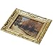 Dollhouse Miniature 1:12 Frame Autumn Woods Mural Wall Painting