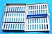 German Steel Dental Autoclave Sterilization Cassette Rack Box Tray for 10 Instruments