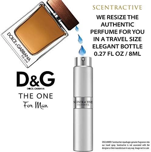 Dolce And Gabbana The One For Men Travel Mini Size Eau De Toilette Spray 8 ml / 0.27 Fl Oz