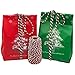 Felice Arts 100pcs Christmas Biscuit Candy Bags 7.8