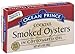 Ocean Prince Cocktail Smoked Oysters in Cottonseed Oil, 3-Ounce Cans (Pack of 18)