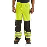 Carhartt Mens High Visibility Class E Waterproof Pant