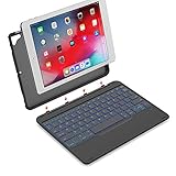 iPad 9.7 Bluetooth Keyboard Case, Yoozon Detachable Auto Sleep/Wake 7 Colors Backlight Wireless Bluetooth Keyboard Compatible with iPad 2018 (6th Gen),iPad 2017 (5th Gen), iPad Air 1