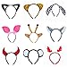 Weiyiss 9PCS Animal Ear Headband for Halloween/Christmas Birthday Party