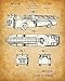 Original Fire Fighter Patent Art Prints - Set of Four Photos (8x10) Unframed - Makes a Great Fire Station Decor and Gift Under $20 for Firefighters