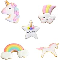 The Miss Tools: Biscotti Unicorno per festa a tema - Unicorn cookies