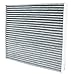 ECOGARD XC11583C Premium Cabin Air Filter with Activated Carbon Odor Eliminator Fits Hyundai Kona 2018-2019, Kona Electric 2020