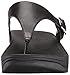 FitFlop Women's The Skinny Flip Flop, All Black, 9 M US
