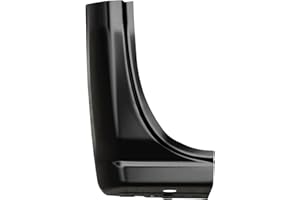 Passenger Side Truck Cab Corner | Steel | 9" x 6" x 16" | Crew Cab | Exterior Replacement - Compatible with 2014-2019 Chevrol