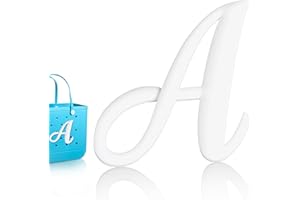 ANZUSY Letter Charms for Bogg Bag, Decorative Letter Compatible with Bogg Bag Original All Models, Alphabet Lettering Accessories for Simple Modern Handbag Beach Tote Bag, Bogg Bag Accessories