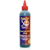 Salon Pro 30 Sec. Super Hair Bond Glue Professional Speed, 8 Ounce