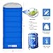 Honest Outfitters Sleeping Bag with Compression Sack, Envelope Portable and Lightweight for 3-4 Season Camping, Hiking, Traveling, Backpacking and Outdoor Activities Royal Blue (SINGLE)