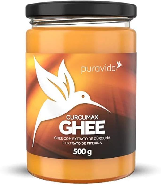 Manteiga Ghee Curcumax Sem Lactose PuraVida 500g por Puravida
