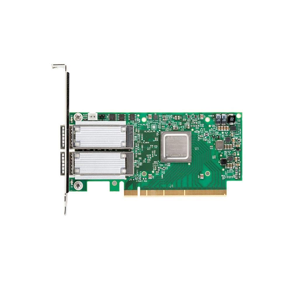 Mellanox ConnectX-5 Ex VPI - Network adapter - PCIe 4.0 x16-100Gb Ethernet / 100Gb Infiniband QSFP28 x 2
