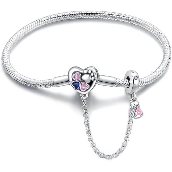 Plata 925 Charm Jewelry Army Mom Pandora Charm 70th Birthday Bloom