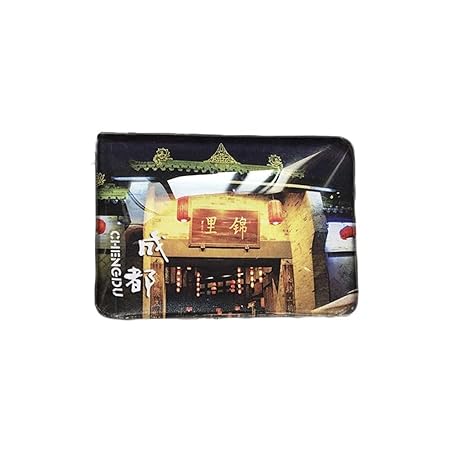 3D Chengdu China Refrigerador Imán de Nevera Cristal de Cristal ...