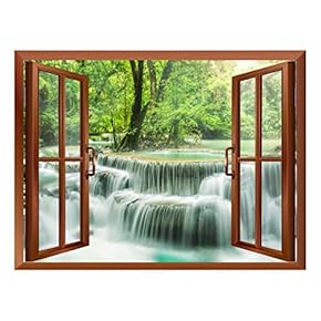 Waterfall in Thailand Removable Wall Sticker/Wall Mural - 24"x32"