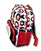 KBNL Disney Mickey Mouse Big Face All Over Backpack, 16 Inch