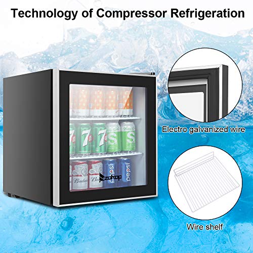 6 Beverage+Refrigerator+Removable+Temperature+Adjustable