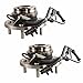 Longgo 513273 x2 Front Wheel Hub Bearing Assembly Replacement for 2008-2016 Chrysler Town & Country, Dodge Grand Caravan, 2009-2014 Volswagen VW Routan, 5 Lugs w/ABS
