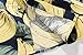 SSLR Men's Banana Short Sleeve Casual Button Down Hawaiian Shirt (Medium, Navy)