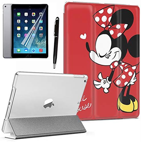 GSPSTORE iPad PRO 12.9 Inch (3th Gen) 2018 case Mickey and Minne Lightweight PU Leather Smart Auto Sleep/Wake case for iPad Pro A1876 A2014 A1895 A1985.