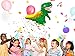 Green Dinosaur Pinata for Kids Birthday