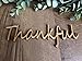 Thankful wood cutouts, fall plate decorations