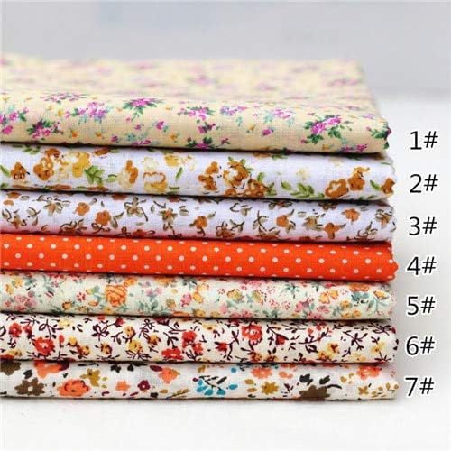 Fabric African|1 Set 7pcs/Set 100% Cotton Quilting Fabric for DIY Sewing Patchwork Kids Bedding Bags Tilda Doll Baby Cloth Textiles Fabric 2525cm|by KALLAR