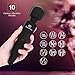 Vibrator,Louviva G-spot and Clitoris Vagina Stimulation Vibrator Upgraded Silicone Cordless Vibrating Women Sex Toys Portable 100% Waterproof Muti-Speed Rechargeable