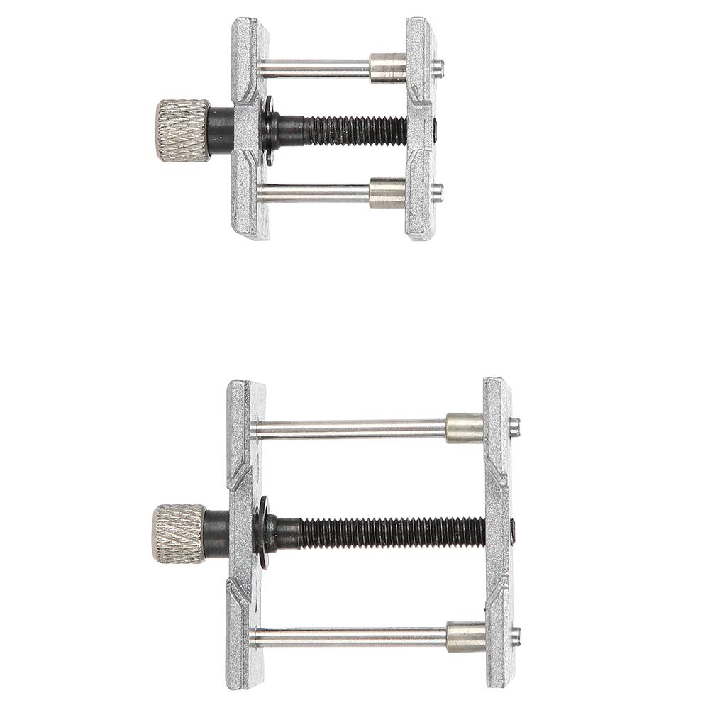 2 Seats Metal Watch Movement Holder, Watch Case Holder, Watch Repair Maintenance Tool, Watchmaker Clamp Watch Repair Tool, Professional Tool for Watch Repairman