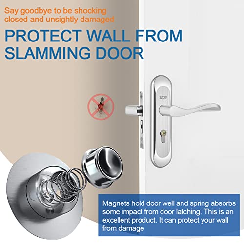 Door Stops No Drill, Door Stopper Chrome Stainless