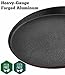 Saflon Titanium 11-Inch Crepe Pan, Forged Aluminum with 3-Layer Non-Stick PFOA Free Scratch-Resistant Coating from England, Dishwasher Safe (Red)