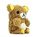 GEARONIC TM New 2016 3D Cute Doll Toy Cool Plush Teddy Bear Cover Shockproof Dirt Dust Proof Case Compatible with Apple iPhone SE 4 4S 4G 5 5S 5C