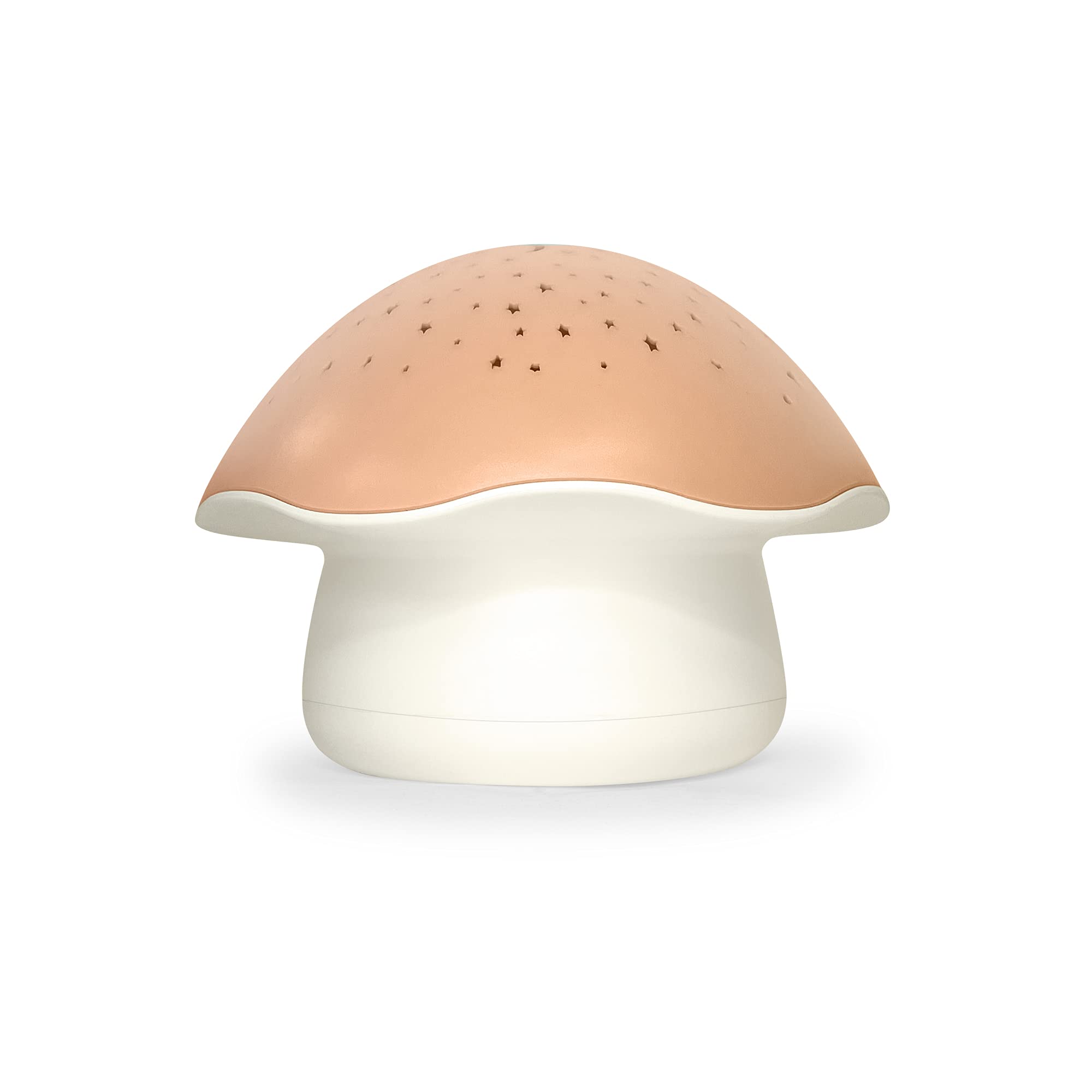 Pabobo by Angelcare - Night Projector - Musical Star - Mushroom - Nomadic Sleep - Night Light - Baby and Children - Lullaby or White Noise - Cry Sensor Optional - Timer - Pink