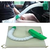 Jewel Cooler for Man, Easy to Use Car AC Vent Extender Hose for Man Cool or Warm Air - 2.6ft, White