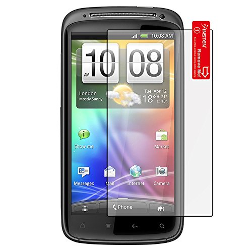 Insten Three Clear Screen Protectors / Covers Compatible with HTC Sensation 4G