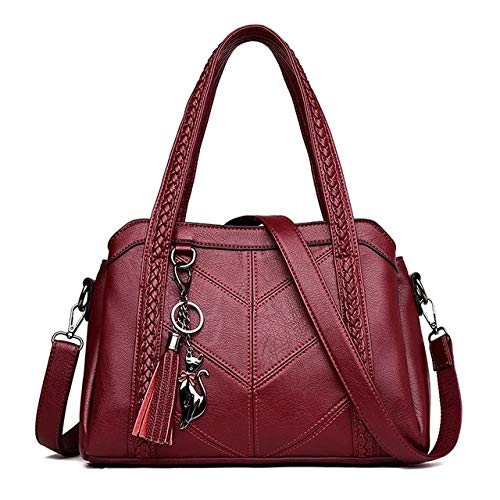 women's genuine leather tote handbags