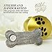 Dog Remembrance Gift - Bone Shaped Candle Holder - Pet Memorial Stone with One Tea Light and a Tribute 