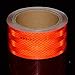 Diamond Grade Conspicuity Reflective Safety Tape DOT-C2 (Red) … (9m)