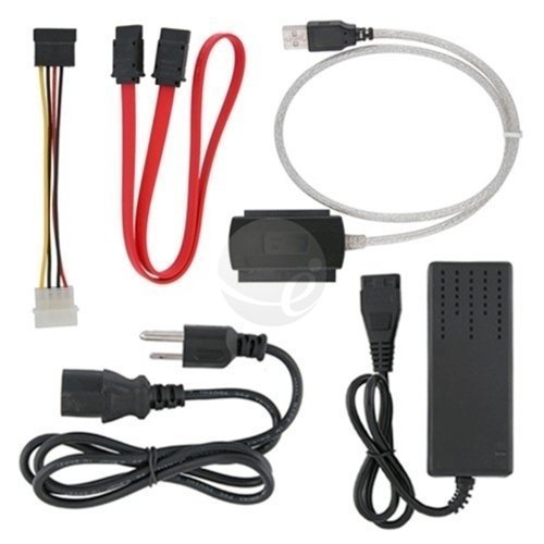 SANOXY 3 in 1 USB 2.0 To SATA / IDE Adapter Cable + Power Cord