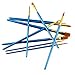 Etmact Professional Gouache Brush,Multifunctional Nylon Thread Drawing Pen, 10 Pieces Paint Brush Used for Acrylic Paints and 2 Plastic Paint Plate Painting Set Acrylic Paint Set Paint Brushes Set