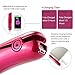 NEXGADGET Hair Straightener Rechargeable Mini Cordless Flat Iron With Power Bank Function(2900mAh/3.7V) & Adjustable Temp Portable Travel Straightener For Hair Straightening And USB Devices Charging