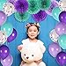 Mermaid Party Supplies, Perfect for Mermaid Party Decorations and Mermaid Birthday Party Supplies, Under the Sea Decorations, Complete 30 Piece Set by Marketplace Essentials