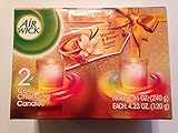 Air Wick Color Changing Scented Candle Limited Edition, Vanilla & Brown Sugar 2-pack